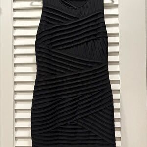 Elegant Black Sleeveless Dress
